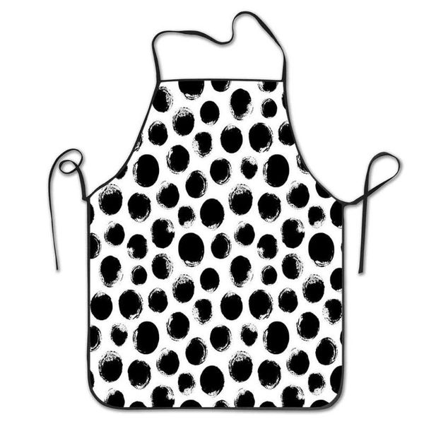 kitchen baking personality apron restaurant chef garden handmade grunge polka dot aprons