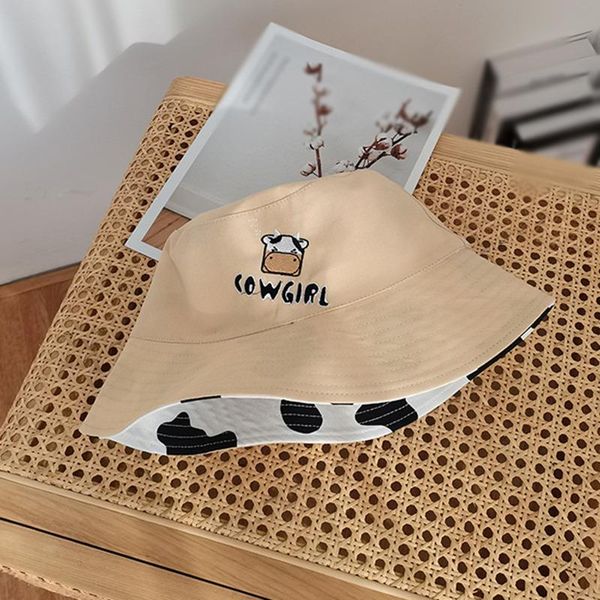 wide brim hats flat cartoon fisherman hat spring and summer double-sided sunscreen korean casual soft cute bucket, Blue;gray
wide brim hats flat cartoon fisherman hat spring and summer double-sided sunscreen korean casual soft cute bucket, Blue;gray
