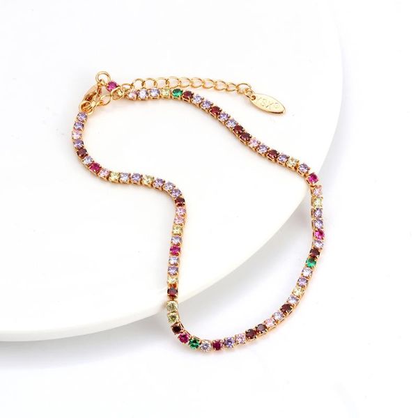 anklets 2021 vintage rainbow cz anklet for women colorful copper cubic zirconia female elegant jewelry, Red;blue
anklets 2021 vintage rainbow cz anklet for women colorful copper cubic zirconia female elegant jewelry, Red;blue