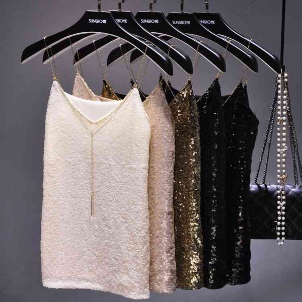 camis sequins v-neck metal chain black shirt women's tank crop ladies dance camisole tanks ropa mujer, White
camis sequins v-neck metal chain black shirt women's tank crop ladies dance camisole tanks ropa mujer, White