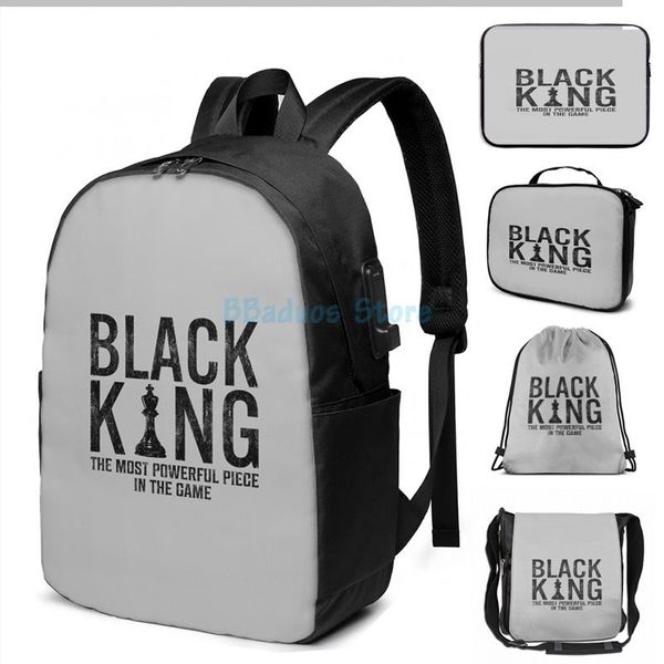 funny graphic print black king chess lover gift(2) usb charge backpack men school bags women bag travel laptop
funny graphic print black king chess lover gift(2) usb charge backpack men school bags women bag travel laptop