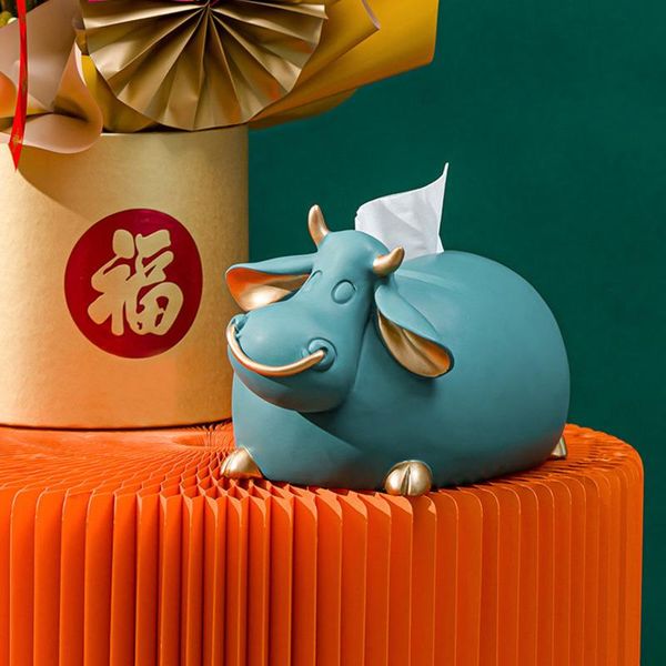 toilet paper holders creative cute year of the ox mascot tissue box decoration ornaments household pumping resin storage
toilet paper holders creative cute year of the ox mascot tissue box decoration ornaments household pumping resin storage