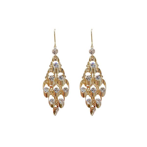 long hollow earrings european american simple versatile rhinestone earring exaggerated pendants female trend eardrop dangle & chandelier, Silver
long hollow earrings european american simple versatile rhinestone earring exaggerated pendants female trend eardrop dangle & chandelier, Silver