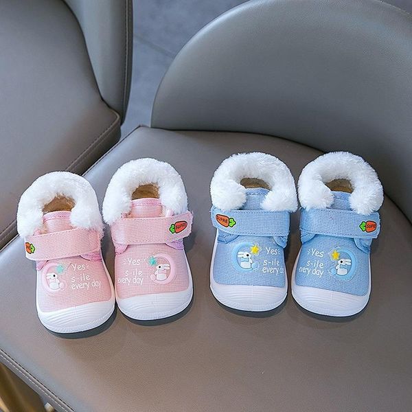 first walkers baby winter warm shoes hook & loop canvas for little boys korean fashion with carrot cute girl walker non-slip
first walkers baby winter warm shoes hook & loop canvas for little boys korean fashion with carrot cute girl walker non-slip
