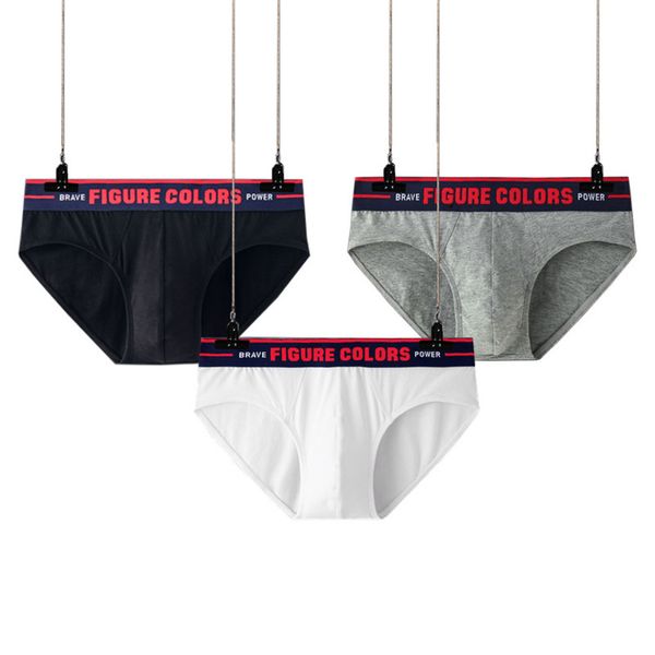 fc men's underwear pure cotton breathable comfortable triangle u convex dign youth low waist sports shorts, White;black
fc men's underwear pure cotton breathable comfortable triangle u convex dign youth low waist sports shorts, White;black