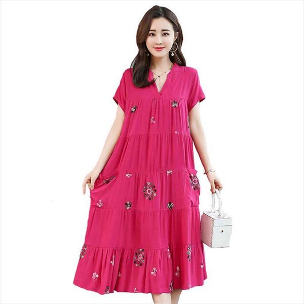 elegant a line vintage embroidery women dresses party vestidos short sleeve plus size summer dress casual v neck solid 608, Black;gray
elegant a line vintage embroidery women dresses party vestidos short sleeve plus size summer dress casual v neck solid 608, Black;gray