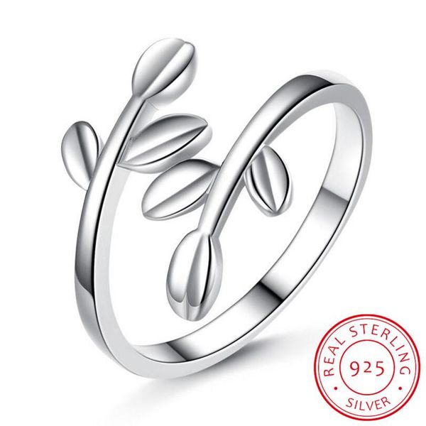 cluster rings fashion 925 sterling silver tree leaves olive maiden opening for women anel bague femmev gift s-r74, Golden;silver
cluster rings fashion 925 sterling silver tree leaves olive maiden opening for women anel bague femmev gift s-r74, Golden;silver