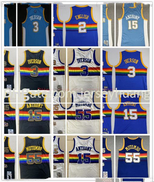 retro baskeball 3 allen jersey iverson stitched 15 carmelo 55 dikembe anthony mutombo alex 2 english jerseys shorts white black blue m&n vin, Black;red
retro baskeball 3 allen jersey iverson stitched 15 carmelo 55 dikembe anthony mutombo alex 2 english jerseys shorts white black blue m&n vin, Black;red