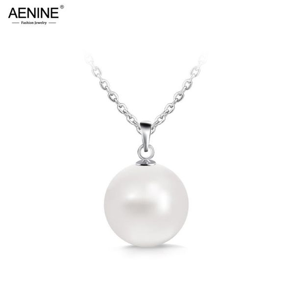 pendant necklaces aenine classic 12mm white simulated pearl jewelry silver color sea shell chains necklace for women colar ne001
pendant necklaces aenine classic 12mm white simulated pearl jewelry silver color sea shell chains necklace for women colar ne001
