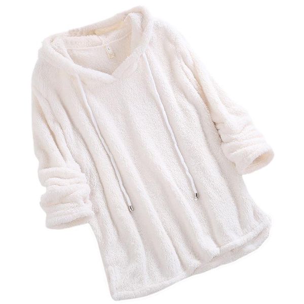 women's hoodies & sweatshirts casual sweatshirt women ladies solid color fashion concise long sleeve double-faced velvet coat, Black
women's hoodies & sweatshirts casual sweatshirt women ladies solid color fashion concise long sleeve double-faced velvet coat, Black