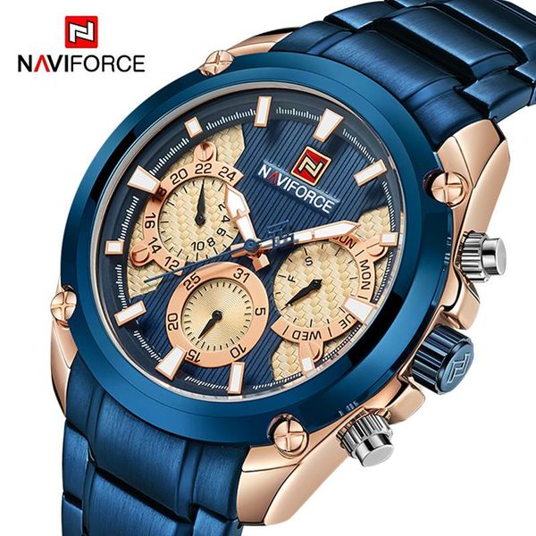 wristwatches naviforce men watch luxury business watches full steel waterproof 24 hour date analog clock male fashion quartz mens wristwatch, Slivery;brown
wristwatches naviforce men watch luxury business watches full steel waterproof 24 hour date analog clock male fashion quartz mens wristwatch, Slivery;brown