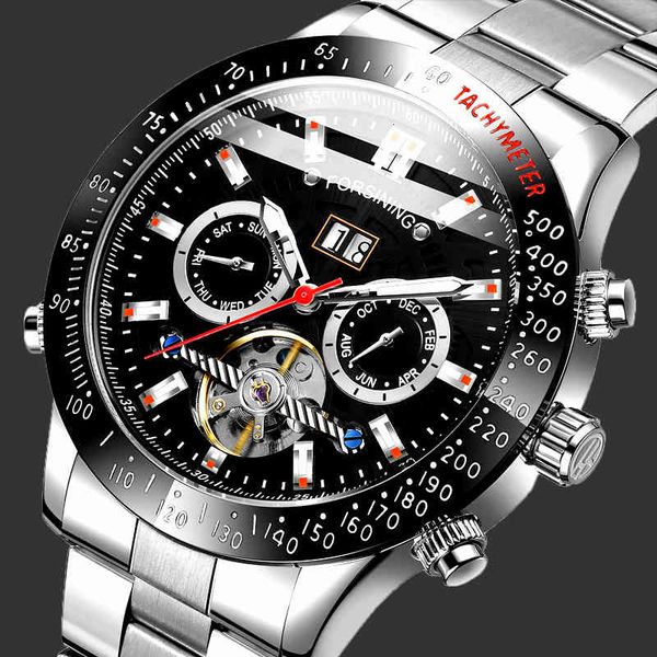 forsining tourbillion rvs clocks luxury brand business fashion people automatic mechanical, Slivery;brown
forsining tourbillion rvs clocks luxury brand business fashion people automatic mechanical, Slivery;brown