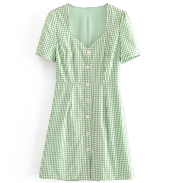 summer mini dress ladies cotton single breasted short sleeve deep v-neck casual women green streetwear size l 210524, Black;gray
summer mini dress ladies cotton single breasted short sleeve deep v-neck casual women green streetwear size l 210524, Black;gray