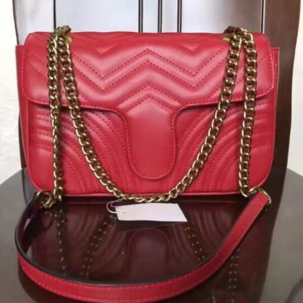 cross body bag classic luxury designers handbag real genuine leather bags women fashion size 16.5 22 26 cm, Red;black
cross body bag classic luxury designers handbag real genuine leather bags women fashion size 16.5 22 26 cm, Red;black