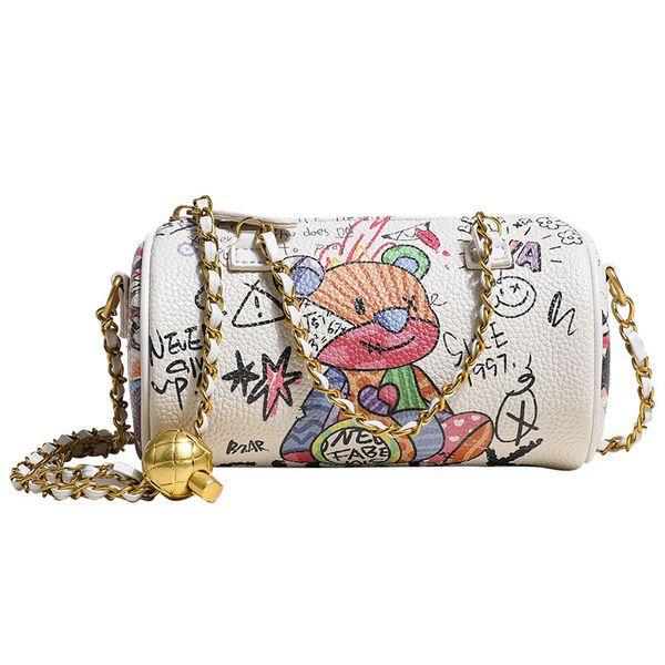 luxury handbags bag girl 2021 new transfer bead children's fun gold ball graffiti cylinder fashion messenger bag women summer
luxury handbags bag girl 2021 new transfer bead children's fun gold ball graffiti cylinder fashion messenger bag women summer
