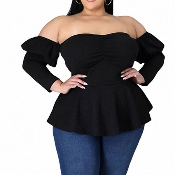 women's plus size blouse shirt plain backless ruched long sleeve off shoulder streetwear daily going out polyester spring summer black
women's plus size blouse shirt plain backless ruched long sleeve off shoulder streetwear daily going out polyester spring summer black
