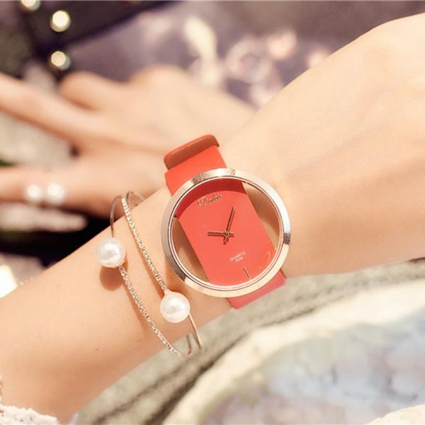 wristwatches women classic simple leather strap watch fashion luxury stainless steel analog quartz gifts relogio feminino f620, Slivery;brown
wristwatches women classic simple leather strap watch fashion luxury stainless steel analog quartz gifts relogio feminino f620, Slivery;brown