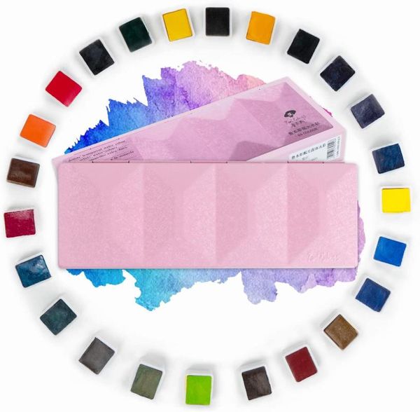 gift sets rubens watercolor paint set, 24 professional colors solid pigment art supplies for artist metallic
gift sets rubens watercolor paint set, 24 professional colors solid pigment art supplies for artist metallic