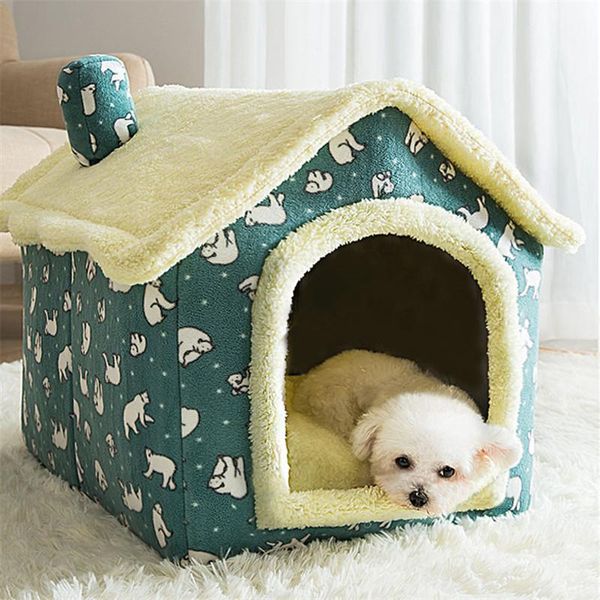 foldable deep sleep pet house indoor winter warm cozy bed for small dog cat kitten removable comfortable kennel supplies beds & furniture
foldable deep sleep pet house indoor winter warm cozy bed for small dog cat kitten removable comfortable kennel supplies beds & furniture