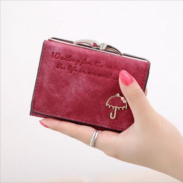 wallets fashion women lady umbrella pattern leather wallet card clutch purse short bag1, Red;black
wallets fashion women lady umbrella pattern leather wallet card clutch purse short bag1, Red;black