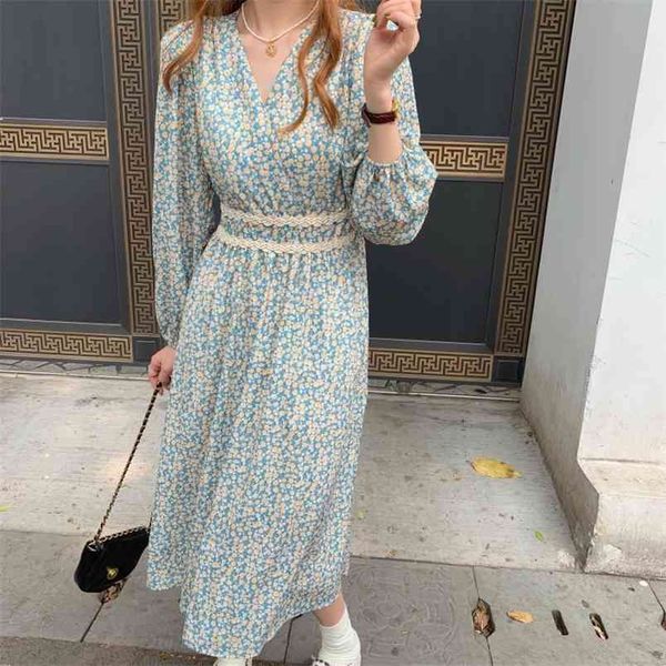 vintage elegant v-neck flower print women chiffon dress robe high waist casual a-line long vestidos femme 210519, Black;gray
vintage elegant v-neck flower print women chiffon dress robe high waist casual a-line long vestidos femme 210519, Black;gray