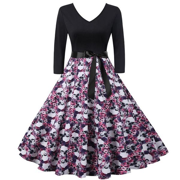casual dresses halloween women party dress black pumpkin skull print v neck three quarter sleeve vintage retro rockabilly gothic, Black;gray
casual dresses halloween women party dress black pumpkin skull print v neck three quarter sleeve vintage retro rockabilly gothic, Black;gray