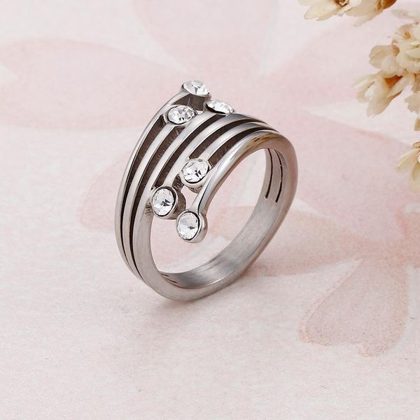 wedding rings minar unique design stainless steel multilayer ring for women exquisite bling rhinestone party jewelry accessories, Slivery;golden
wedding rings minar unique design stainless steel multilayer ring for women exquisite bling rhinestone party jewelry accessories, Slivery;golden