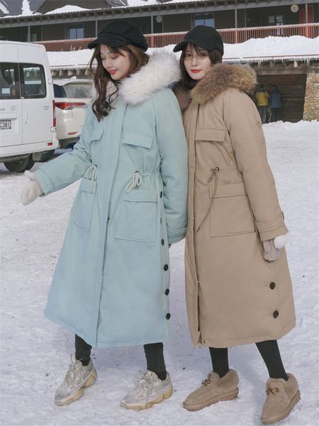 leather casual wear with hood down cotton female winter jacket korean thick parka coat mujer chaquete f2305 llvo, Black
leather casual wear with hood down cotton female winter jacket korean thick parka coat mujer chaquete f2305 llvo, Black