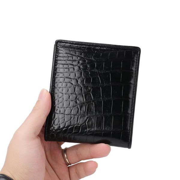 high grade crocodile leather business men wallet bag fashion capacity man skin short multi card purse 50 wallets, Red;black
high grade crocodile leather business men wallet bag fashion capacity man skin short multi card purse 50 wallets, Red;black