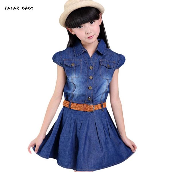 summer dresses for girls casual dress with belt solid short sleeve denim girlsteenage kids clothes 8 10 12 14 year girl's, Red;yellow
summer dresses for girls casual dress with belt solid short sleeve denim girlsteenage kids clothes 8 10 12 14 year girl's, Red;yellow