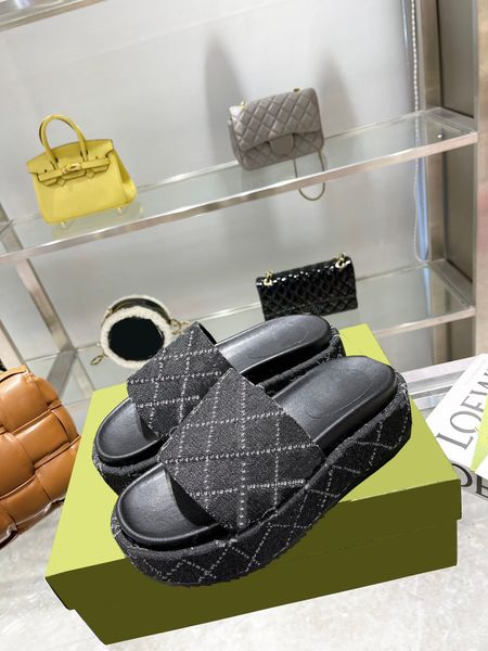 designer fashion g slippers slide men women sandals thick bottom luxury flat high heels flip flops shoes embroidered platform rubber sandal, Black
designer fashion g slippers slide men women sandals thick bottom luxury flat high heels flip flops shoes embroidered platform rubber sandal, Black