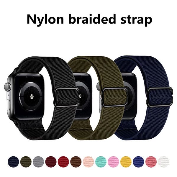 2021 elastic strap for apple watch band 42/44mm braid nylon solo loop bracelet iwatch 42mm series 5 4 3 38/40mm
2021 elastic strap for apple watch band 42/44mm braid nylon solo loop bracelet iwatch 42mm series 5 4 3 38/40mm