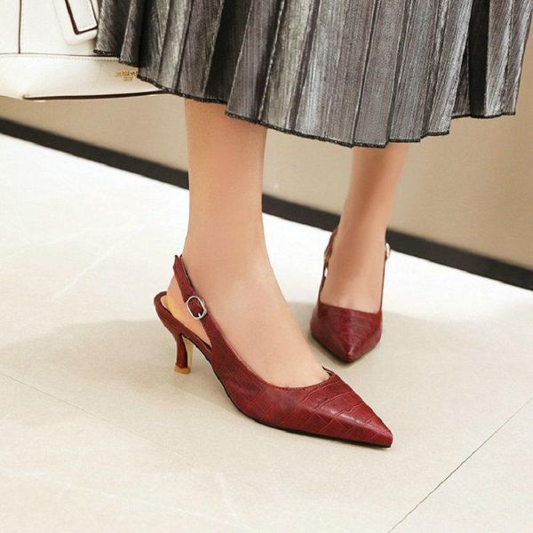 dress shoes sianie tianie 2021 pointed toe solid yellow white women slingback sandals plus size 44 45 46 classic ladies pumps female, Black
dress shoes sianie tianie 2021 pointed toe solid yellow white women slingback sandals plus size 44 45 46 classic ladies pumps female, Black