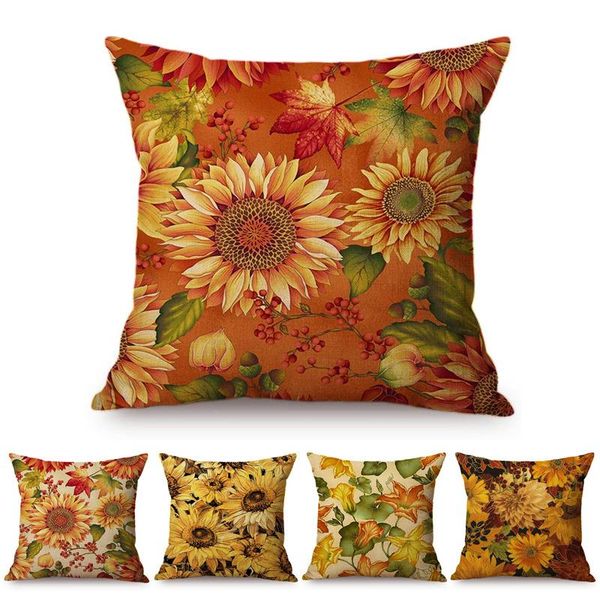 nordic yellow sunflower hand painting cushion cover rural pastoral pumpkin vine leaves home decoration sofa chair pillow case cushion/decora
nordic yellow sunflower hand painting cushion cover rural pastoral pumpkin vine leaves home decoration sofa chair pillow case cushion/decora