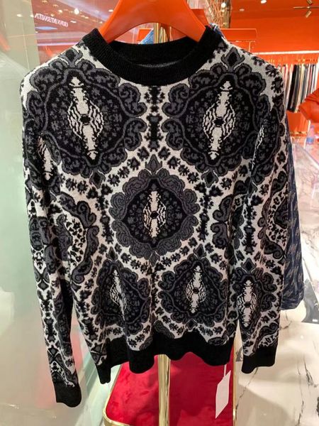 men's sweaters zk2189 fashion 2021 runway luxury european design party style clothing, White;black
men's sweaters zk2189 fashion 2021 runway luxury european design party style clothing, White;black