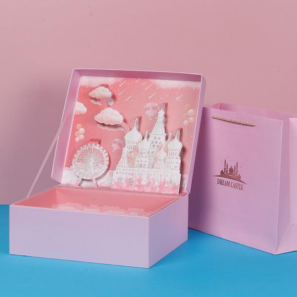 pink castle pattern wedding favors for guests gift boxes party sweet candy box can be add a logo wrap
pink castle pattern wedding favors for guests gift boxes party sweet candy box can be add a logo wrap