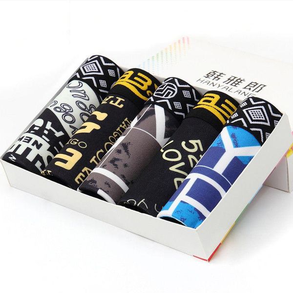 underpants 3/4/5pcs plus size fashion 2021 printed boxer hombre men underwear comfort breathable middle waist brand shorts, Black;white
underpants 3/4/5pcs plus size fashion 2021 printed boxer hombre men underwear comfort breathable middle waist brand shorts, Black;white