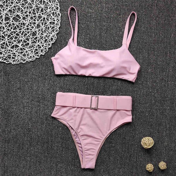 2021 new bandeau bikini high waist swimwear women swimsuit female brazilian bikini set diamond belt bathing suit batherby
2021 new bandeau bikini high waist swimwear women swimsuit female brazilian bikini set diamond belt bathing suit batherby