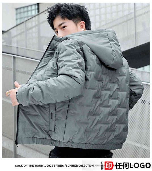 winter men's solid color hooded cotton padded et on the trend are thickened to keep warm, sports winter cloth, Black
winter men's solid color hooded cotton padded et on the trend are thickened to keep warm, sports winter cloth, Black