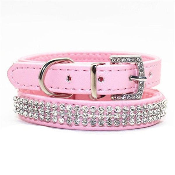 pet dog cat bling rhinestone leather crystal diamond collar puppy kittle collars & leashes
pet dog cat bling rhinestone leather crystal diamond collar puppy kittle collars & leashes