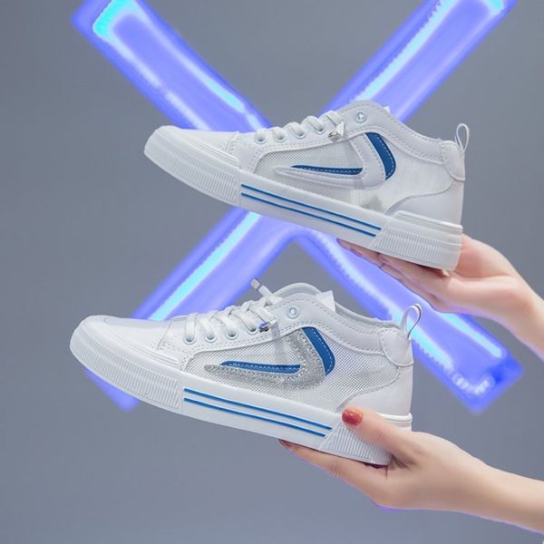casual shoes small white shoes women's summer thin 2021 new high thick sole mesh breathable korean version 53kq, Black
casual shoes small white shoes women's summer thin 2021 new high thick sole mesh breathable korean version 53kq, Black
