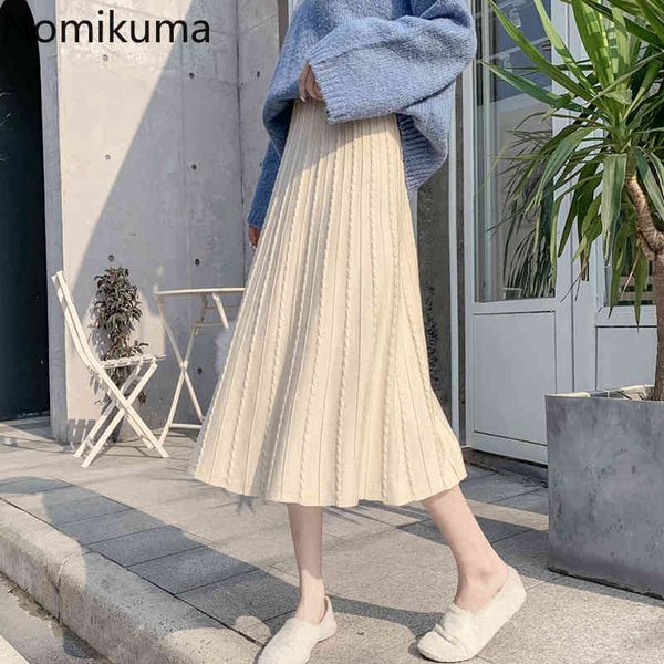 nomikuma high waist knitted skirt women solid color casual fashion a line skirts autumn winter clothes all-match faldas 3d126 210514, Black
nomikuma high waist knitted skirt women solid color casual fashion a line skirts autumn winter clothes all-match faldas 3d126 210514, Black