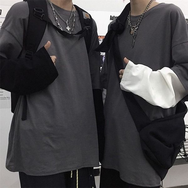 women's hoodies & sweatshirts men's and women's long sleeved t-shirts, harajuku preparatory style shirts, loose, basic, retro, Black
women's hoodies & sweatshirts men's and women's long sleeved t-shirts, harajuku preparatory style shirts, loose, basic, retro, Black