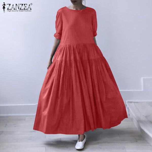 women autumn sundress elegant solid maxi dress zanzea vintage long sleeve casual loose vestidos plus size femme kaftan dresses, Black;gray
women autumn sundress elegant solid maxi dress zanzea vintage long sleeve casual loose vestidos plus size femme kaftan dresses, Black;gray