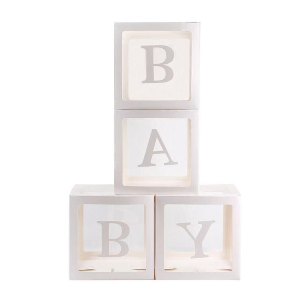 gift wrap 4pcs/set transparent box birthday balloons storage baby shower decorations letter wedding party
gift wrap 4pcs/set transparent box birthday balloons storage baby shower decorations letter wedding party