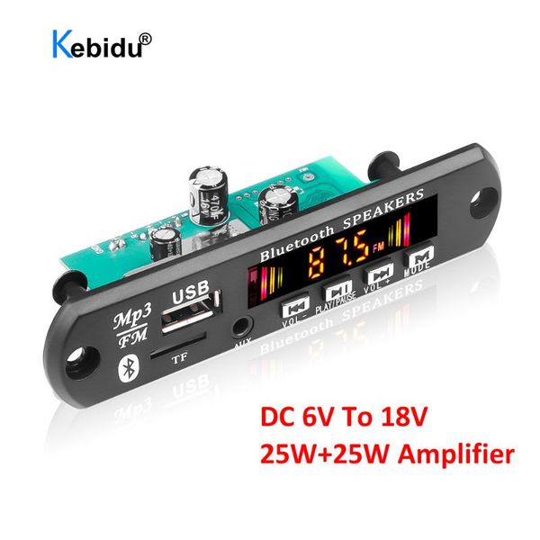 & mp4 players 2*25w stereo bluetooth 5.0 mp3 player decoder board 12v 50w car fm radio module handssupport tf usb aux recorde
& mp4 players 2*25w stereo bluetooth 5.0 mp3 player decoder board 12v 50w car fm radio module handssupport tf usb aux recorde