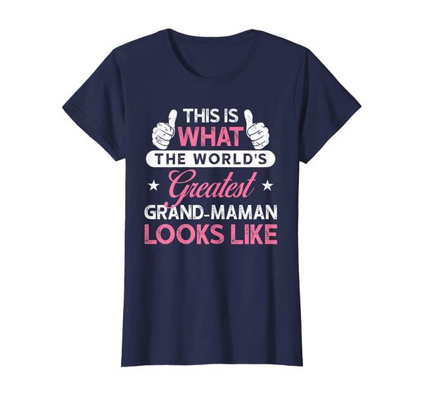 Womens Grand-Maman Shirt Gift: World' Greatest Grand-Maman T-Shirt, Mainly pictures
Womens Grand-Maman Shirt Gift: World' Greatest Grand-Maman T-Shirt, Mainly pictures
