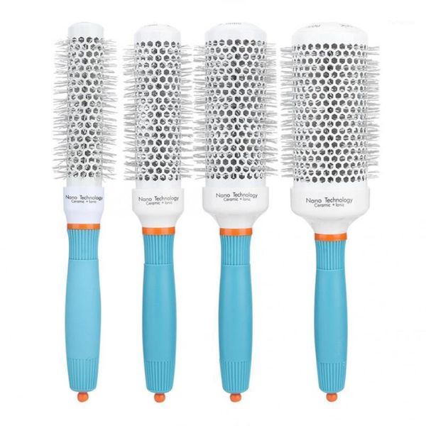 aluminum tube roller comb round hairdressing hair styling hairstyle tool brush tools1, Silver
aluminum tube roller comb round hairdressing hair styling hairstyle tool brush tools1, Silver
