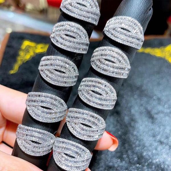 cluster rings luxury mouth style diamond cz 925 sterling silver engagement wedding band for women bridal party fine jewelry gift, Golden;silver
cluster rings luxury mouth style diamond cz 925 sterling silver engagement wedding band for women bridal party fine jewelry gift, Golden;silver