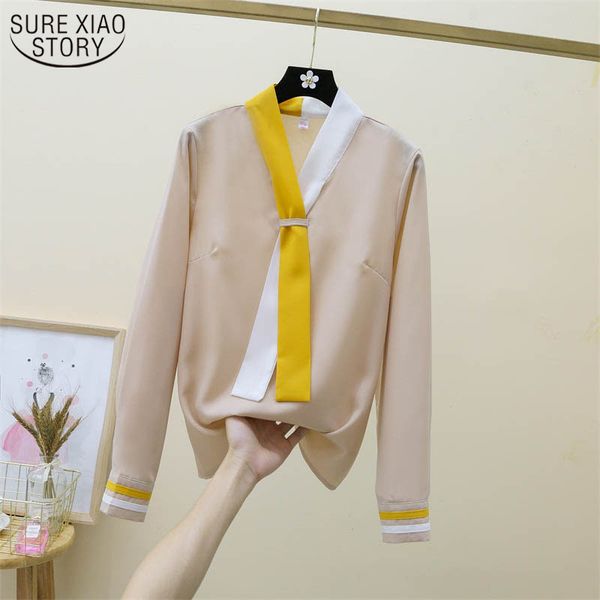 women's shirt spring retro hong kong style loose chiffon wild blouse overalls for women ropa de mujer 12462 210508, White
women's shirt spring retro hong kong style loose chiffon wild blouse overalls for women ropa de mujer 12462 210508, White